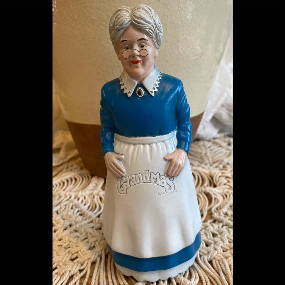 VTG Grandma's Cookies Brand Advertising Coin Bank